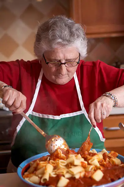 Grandma Elena's pasta dish